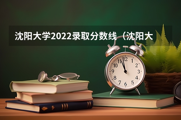 沈阳大学2022录取分数线（沈阳大学分数线2022）